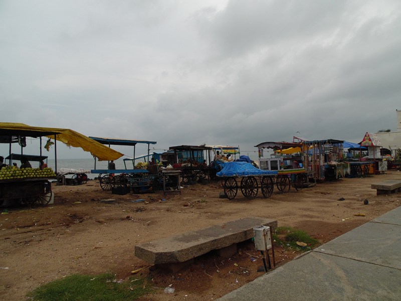 Pondicherry sea's bay