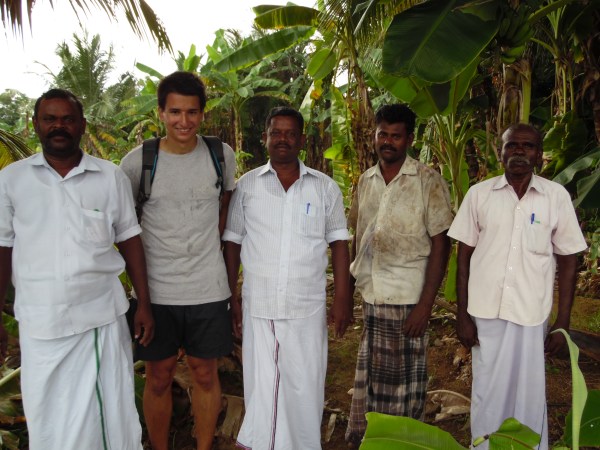 Me with "rich" farmers